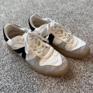MIA “Vesta” Retro Sneakers – Women’s Size 10 – White/Black Gum Sole